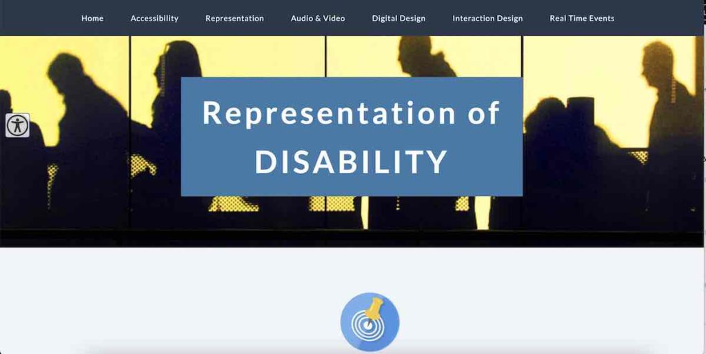 Making Accessible Media website screenshot