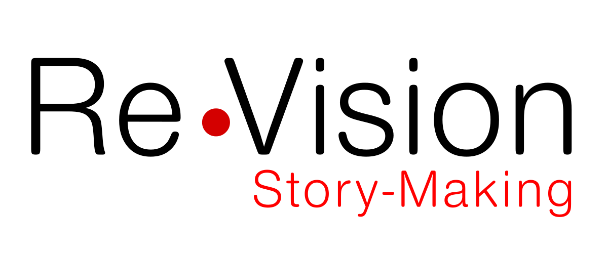 Re•Vision Story-Making website logo